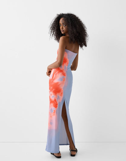 Vivíen | Zomerse Strapless Maxi Dress