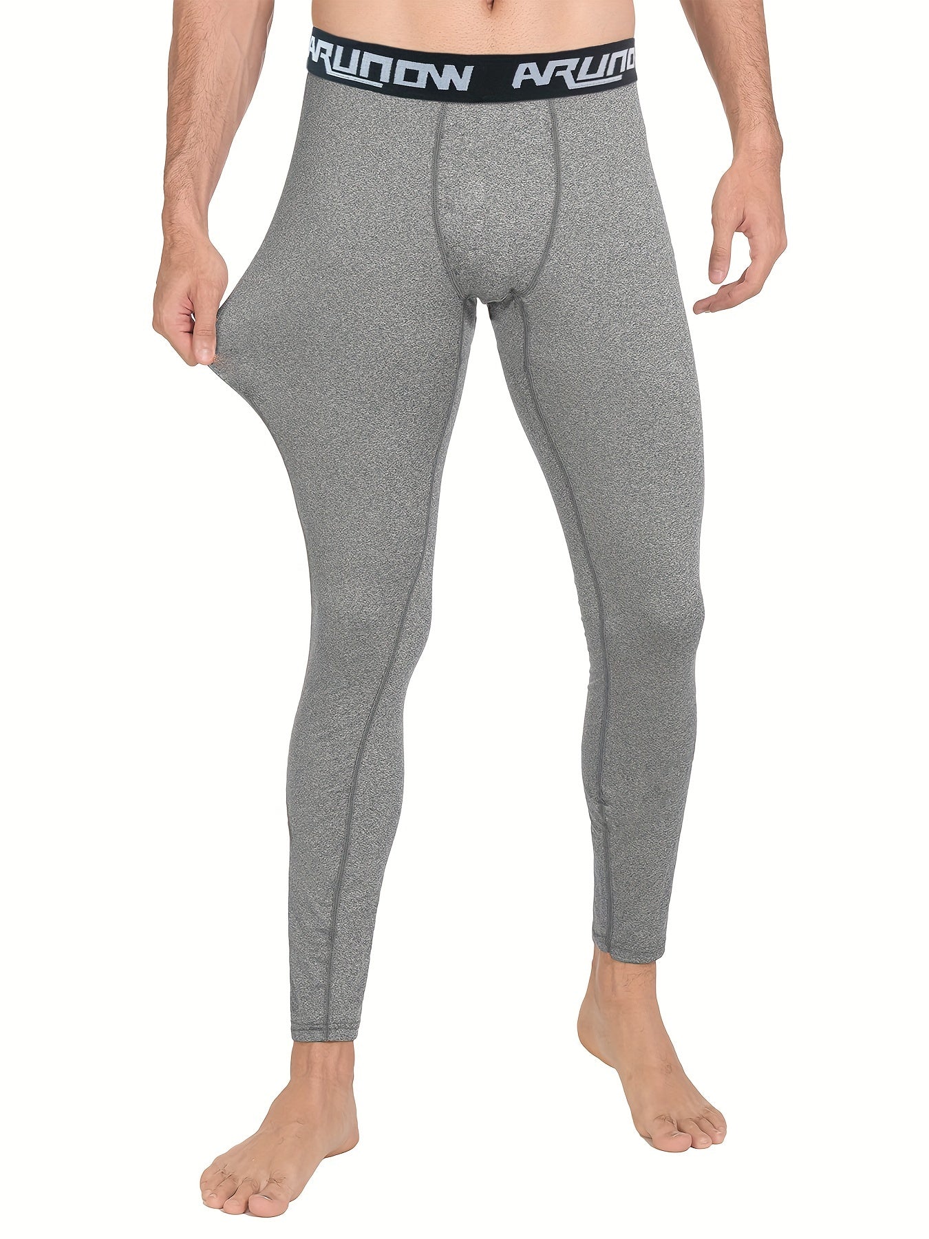 Arjan | 2er-Pack Thermo-Fleece-Leggings für Herren – warmes und bequemes Zweiteiler-Set 