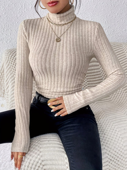 Olivia | Schmaler Rollkragenpullover