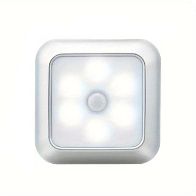 6PC 6LED Motion Sensor Night Lights | Draadloos en energiebesparend voor extra verlichting