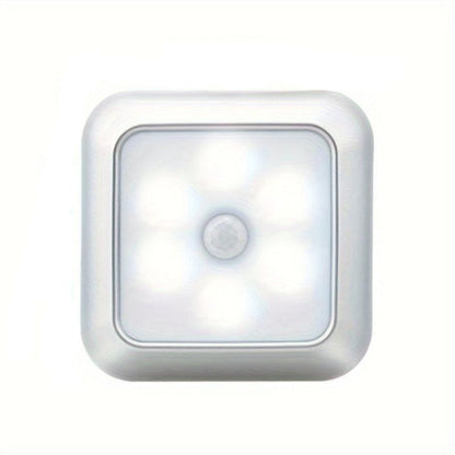 6PC 6LED Motion Sensor Night Lights | Draadloos en energiebesparend voor extra verlichting