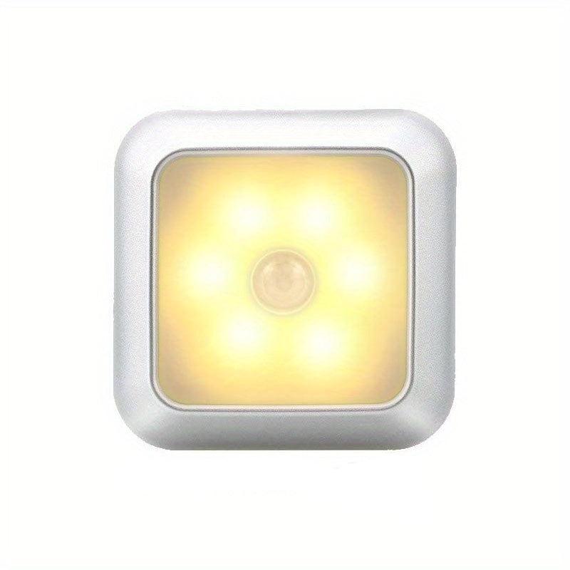 6PC 6LED Motion Sensor Night Lights | Draadloos en energiebesparend voor extra verlichting