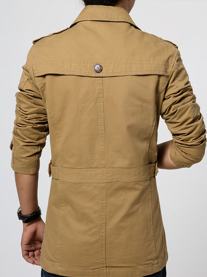 Alexander | Mid-Lange Trenchcoat voor Lente en Herfst