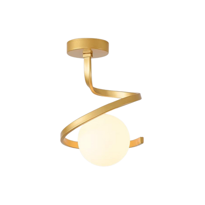 Courbée Plafondlamp - Stijvol Design Voor Moderne Interieurs