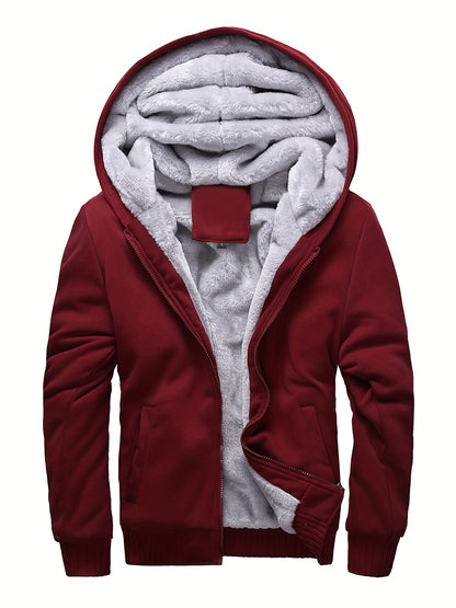 Nathan | Warme Fleece Hoodie voor Buitenactiviteiten in de Winter