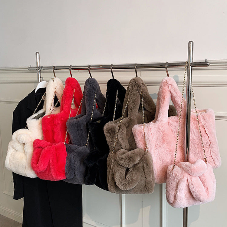 LucaFrosi | Stijlvolle Fluffy Dames Wintertas