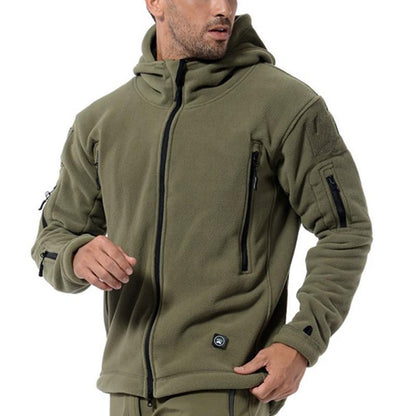 John | Militärische Thermo-Softshelljacke für Winterabenteuer 