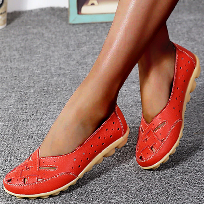 Jennifer | Orthopedische loafers van ademend leer