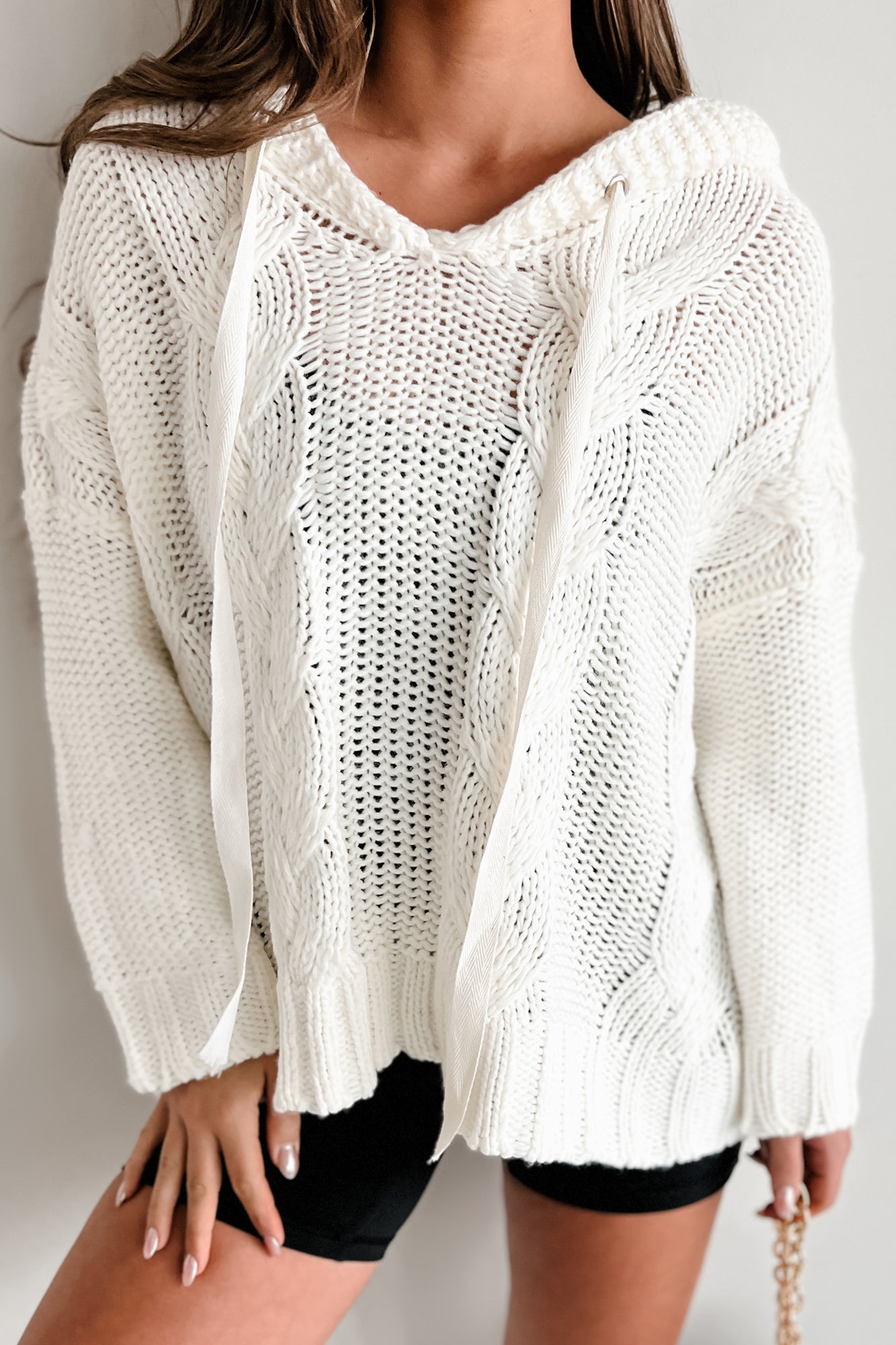 Ayla | Moderne Pullover met Capuchon en Comfortabel Patroon