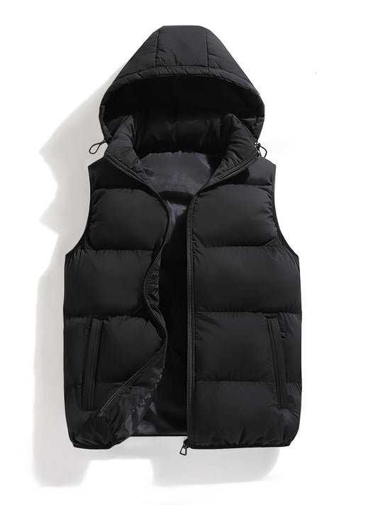 Jackson | Effen Hooded Puffer Vest voor Herfst en Winter