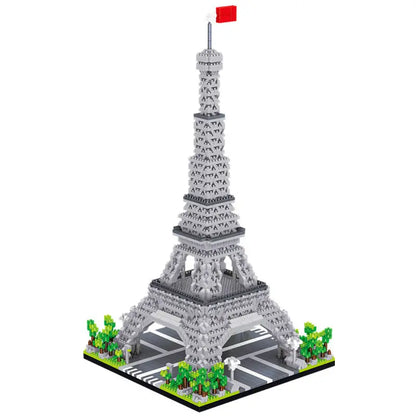 Eiffel Tower Mini Blocks | Bouw je eigen Parijs-icoon met LED-verlichting!