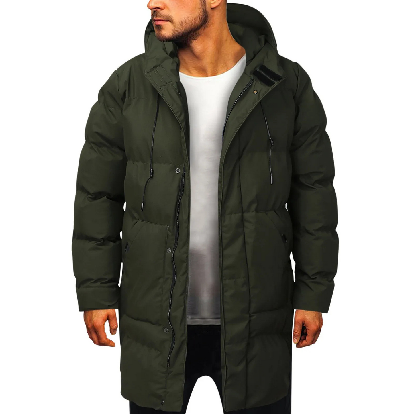 James | Warme Winterparka met Capuchon en Plus Size Bescherming