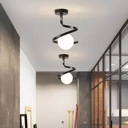 Courbée Plafondlamp - Stijvol Design Voor Moderne Interieurs