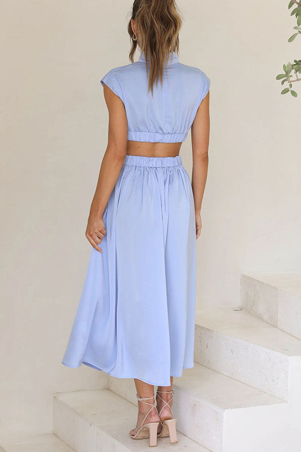 WaistCut Dress | Elegante Zomerjurk