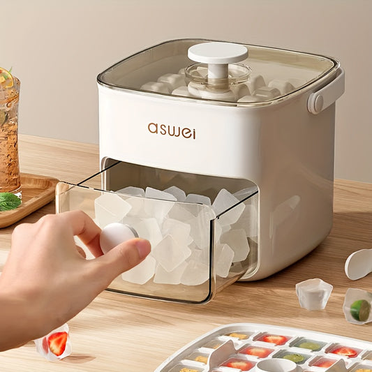 Ice Cube Maker | Grote Capaciteit, Perfect voor Vriezer