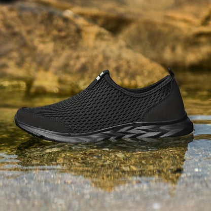 Noah | Lässige, atmungsaktive Mesh-Slip-on-Schuhe für Herren