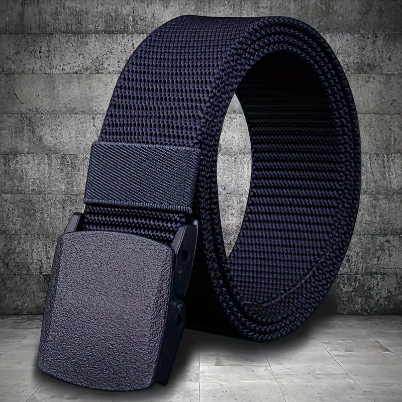 Lucas | Nylon Riem met Militaire Stijl voor Outdoor Avonturen