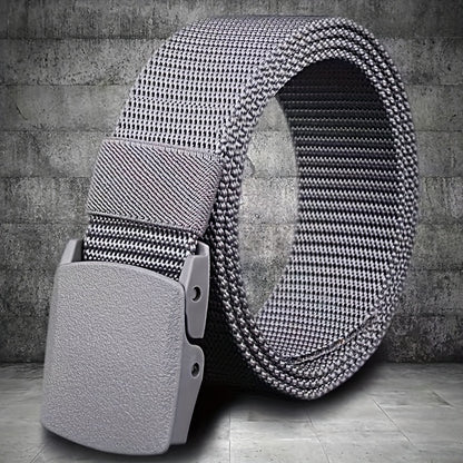 Lucas | Nylon Riem met Militaire Stijl voor Outdoor Avonturen