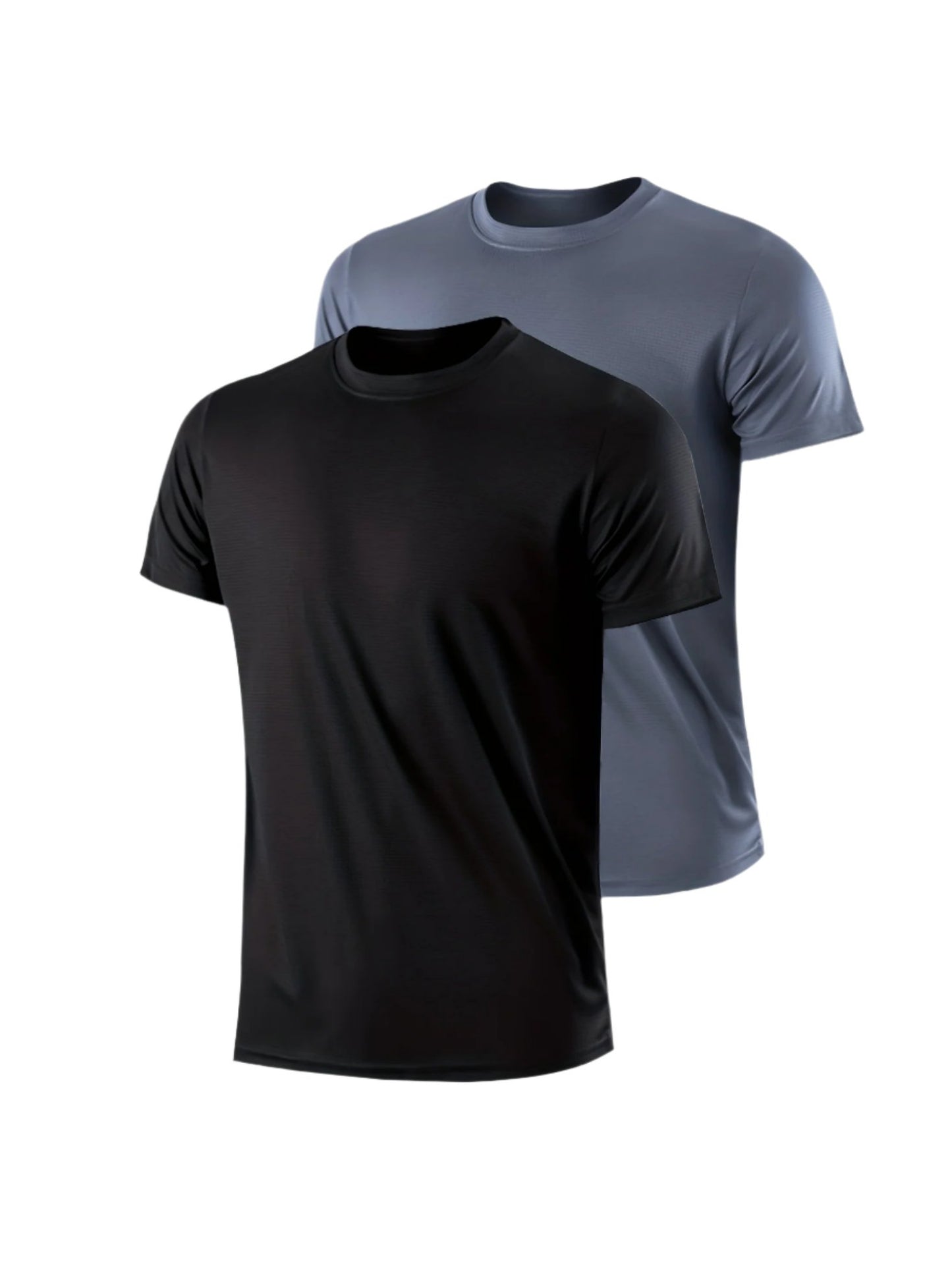 Victor | 2-Delige Set Sneldrogende en Ademende Heren Sportshirts – Perfect voor Actieve Lifestyles