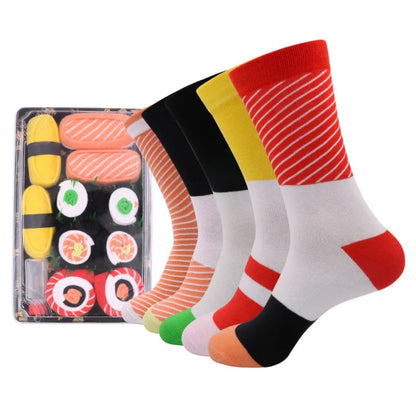 Lustige Fast-Food-Socken | Trost und Humor in einem