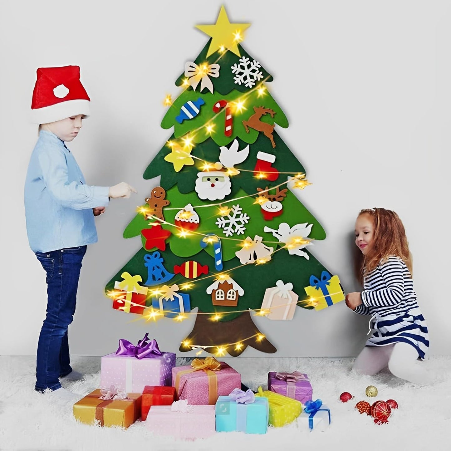 Kids Christmas Tree | Laat kinderen hun eigen kerstboom versieren