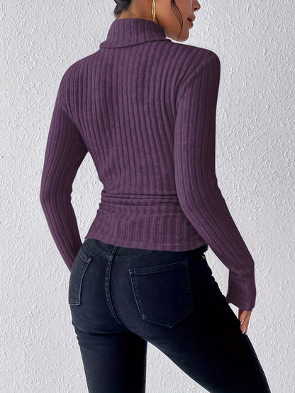 Olivia | Schmaler Rollkragenpullover