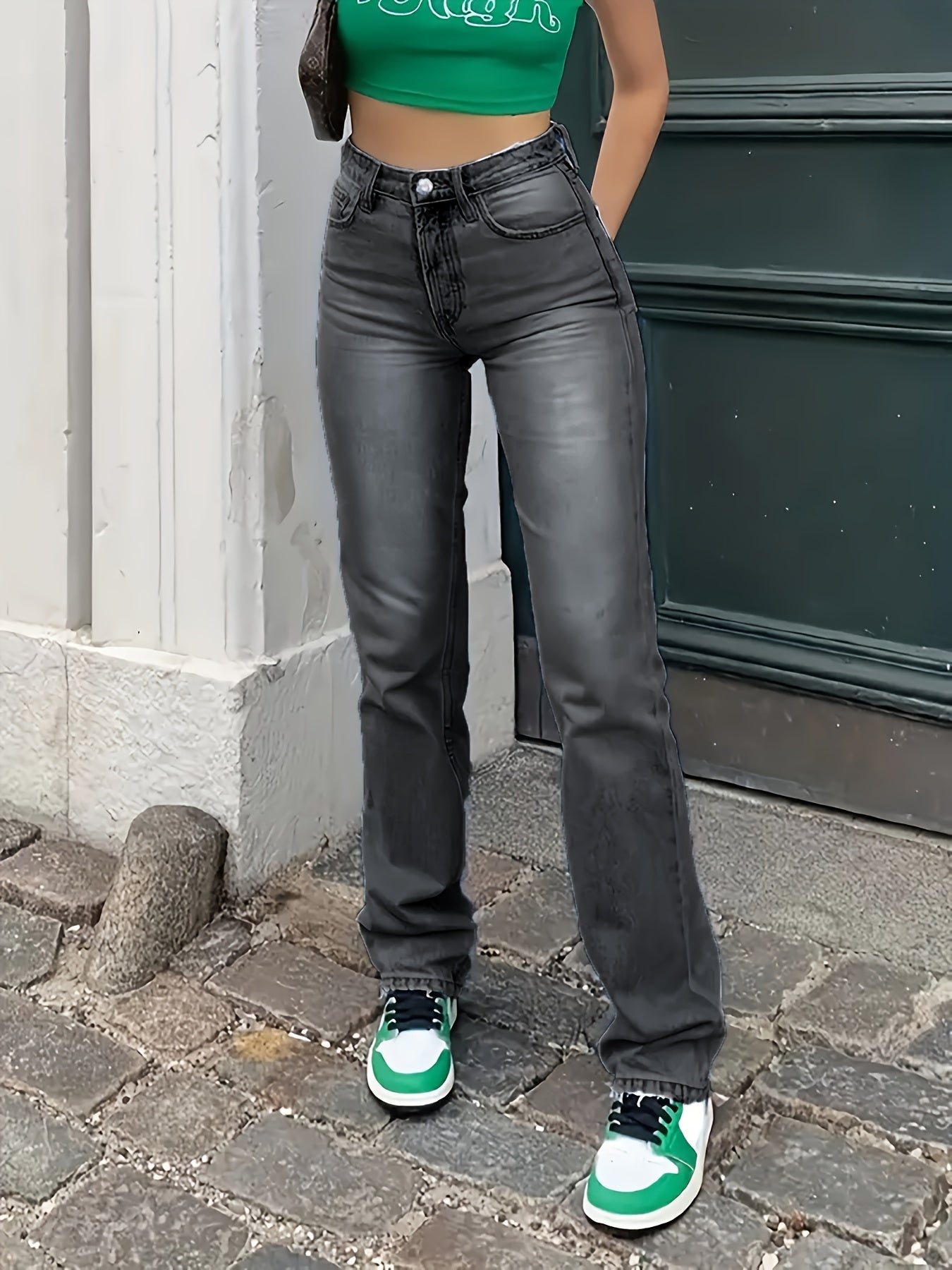 Emily | Bequeme High-Waist-Jeans für jeden Tag 