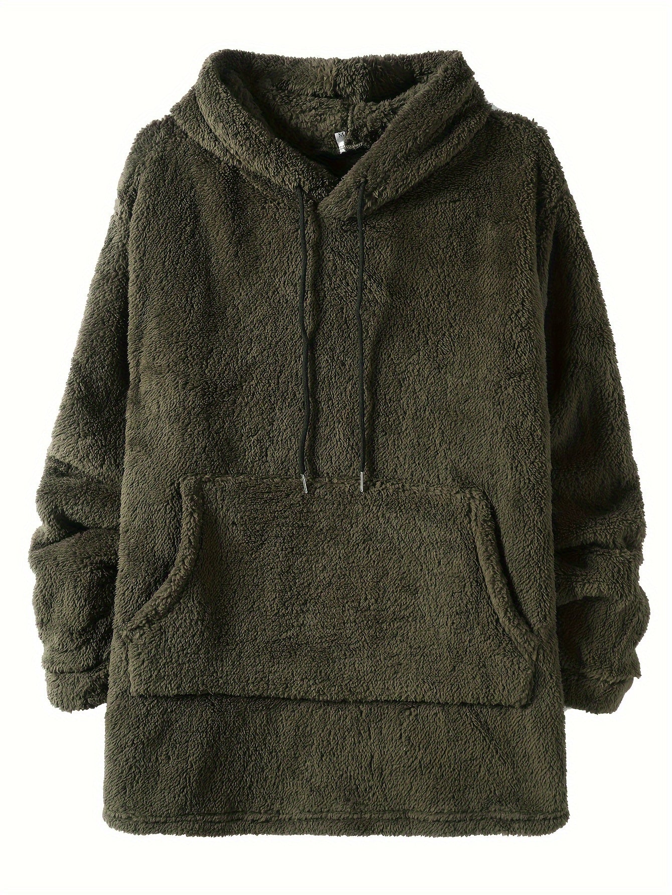 Jacob | Warme Fluffy Hoodie met Kangaroo Pocket voor Herfst en Winter