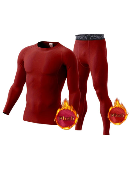 Bjorn | 2-Delige Set Thermische Compressiekleding Voor Heren – Warm & Ademend Voor Fitness en Buitensporten