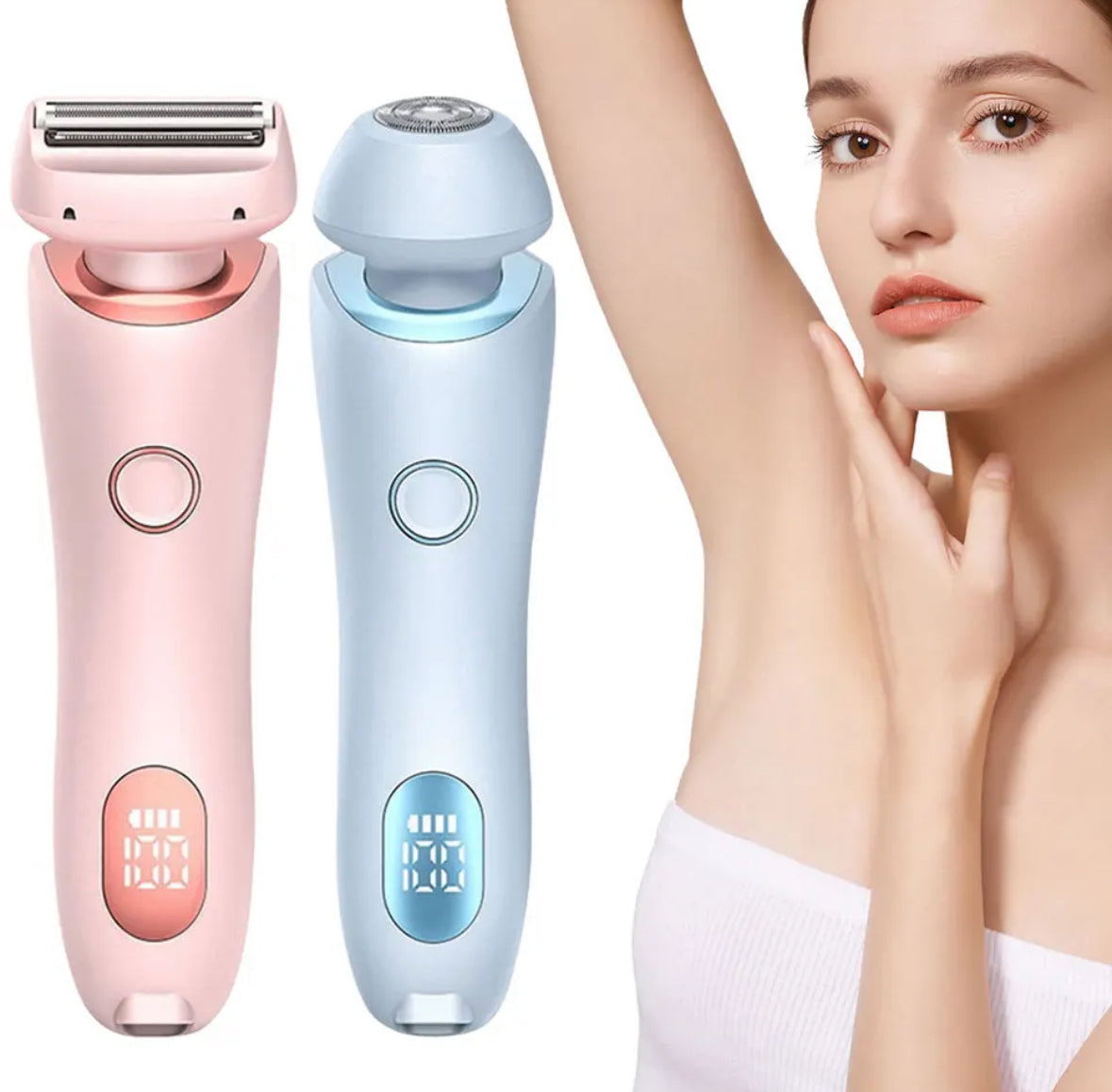 BodyShaver 2-in-1 | Voor een gladde huid van top tot teen