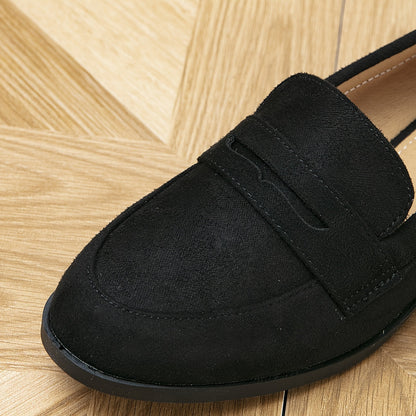 Ylva - Suède Slip-On Loafers