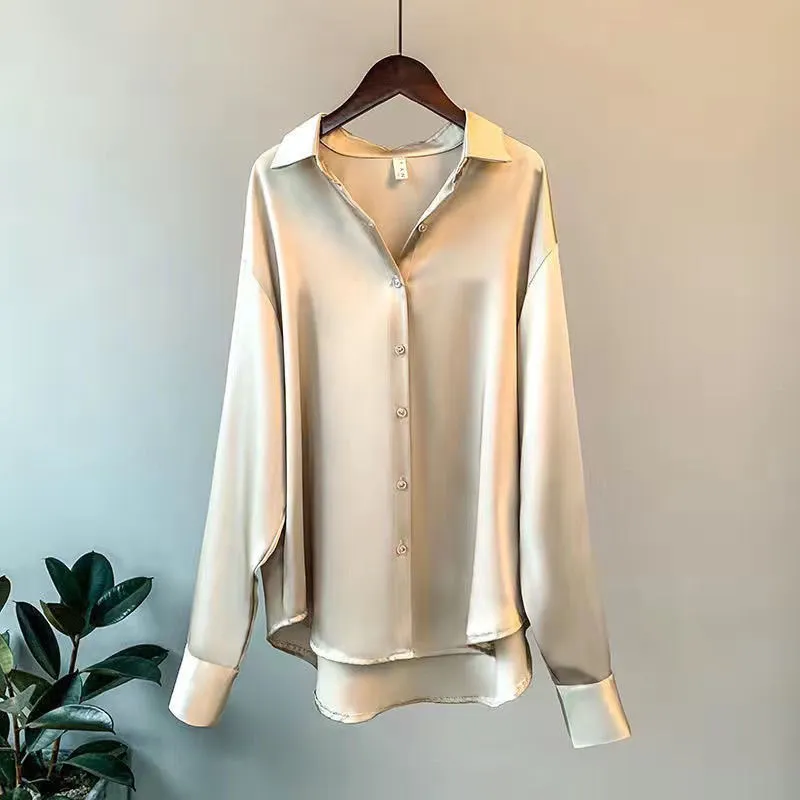 Lotus | Satijnen Blouse