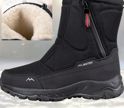 Viktor | Modische Mesh-Schneestiefel mit mittlerer Wadenhöhe für warme Wintertage