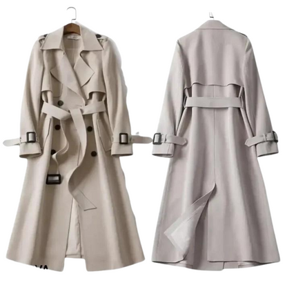 Schicker langer Trenchcoat