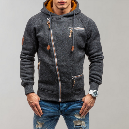 Liam | Comfortabele Hoodie met Stijlvolle Rits