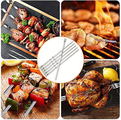 BBQ Skewers | Perfecte roestvrijstalen spiezen voor elke grillavond