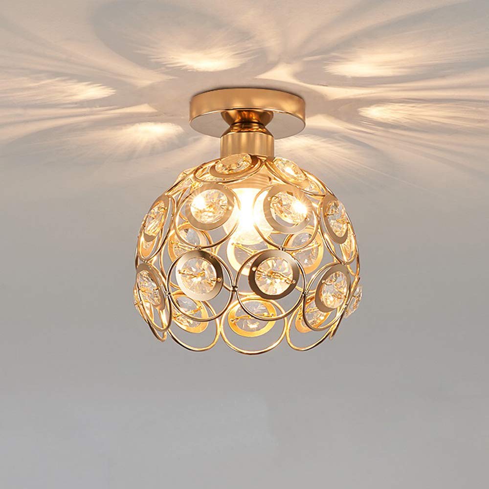 LuxoraGlow - Golden Sphere Light | Luxe gouden verlichting voor een stijlvolle hal