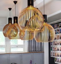 CraftedGleam | Handgemaakte Houten Hanglamp