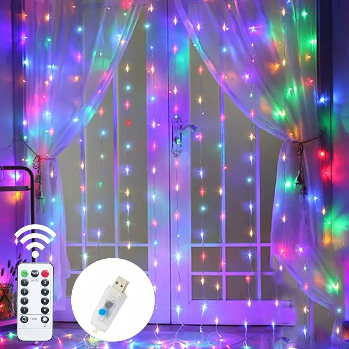 LED Curtain | Creëer een magische sfeer in elke ruimte