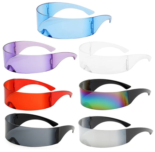 Retro Rave Glasses | Trendy en kleurrijke bril voor een unieke stijl