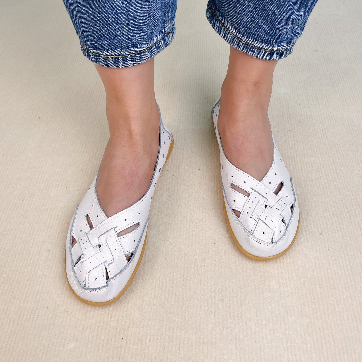 Jennifer | Orthopedische loafers van ademend leer