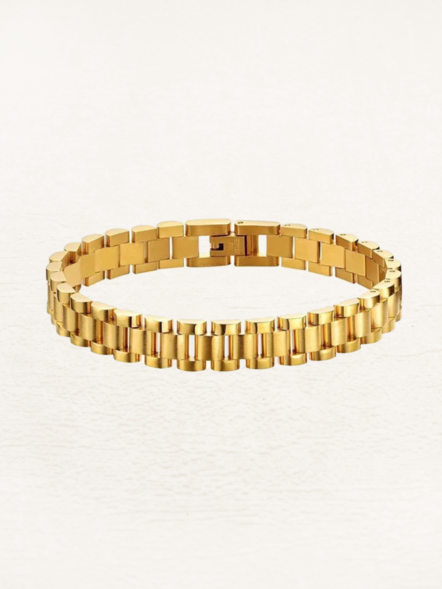 Nora Brede Schakelarmband Goud