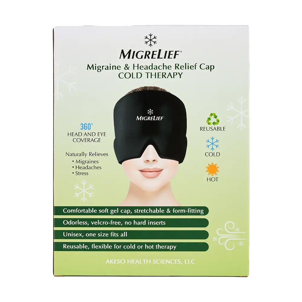 MigreLief Migraine & Headache Relief Cap