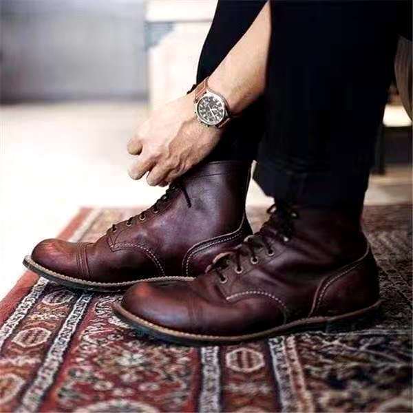 Oliver Heren veterboots Retro stijl