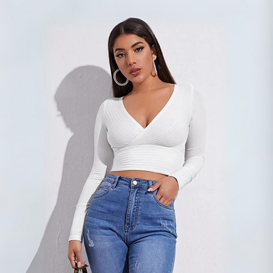 ZOLANOVA - Long Sleeve Crop