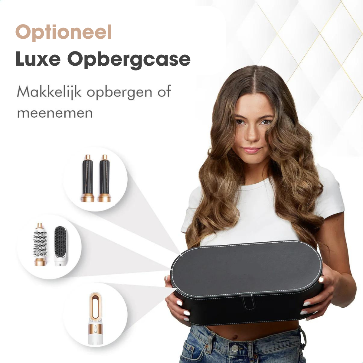 VITAHAAR 5-in-1 Haarstyler | Droog, krul & stijl zonder extreme hitte