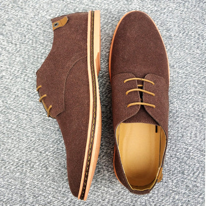 Oliver Heren veterschoenen Lente suede Oxford