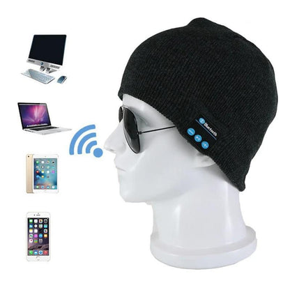 MultiBeanie | Multifunctionele LED en Bluetooth Warme Muts