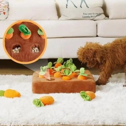 Carrot Snuffle Mat | Interactief speelgoed voor stressverlichting