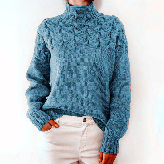 SUSAN | Gestrickter Rollkragenpullover für Damen